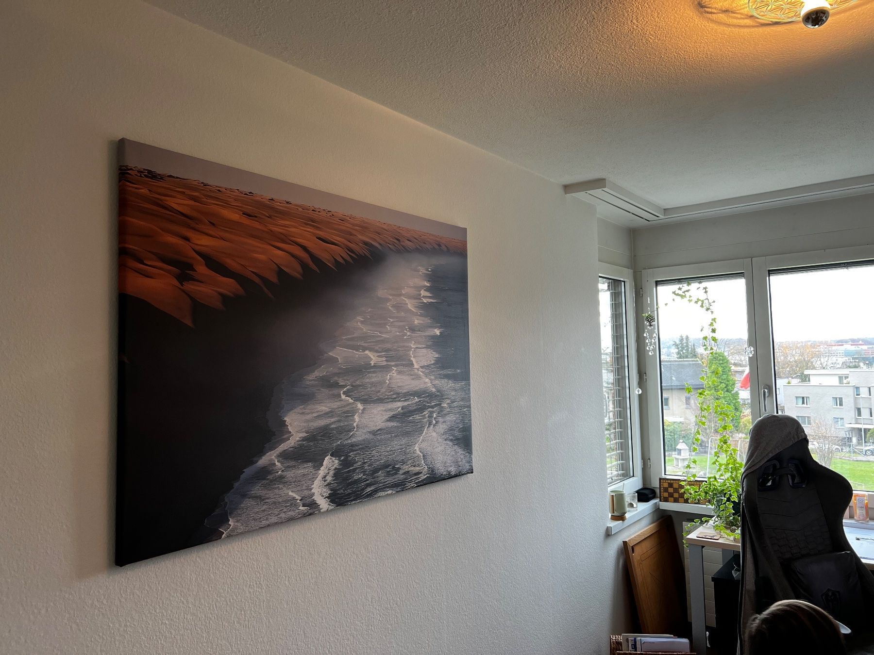Poster & Bilder: Leinwandbild Namib Wüste, 130x 90 cm – Gebraucht aus Opfikon von Perlentaucher73 1