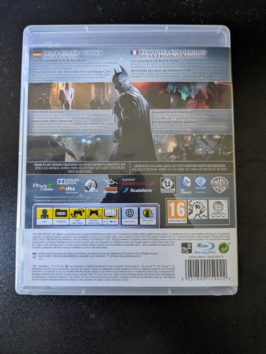 Giochi: Jeu PS3 Batman Arkham Origins  – Usato da Court venduto da Meirine 1