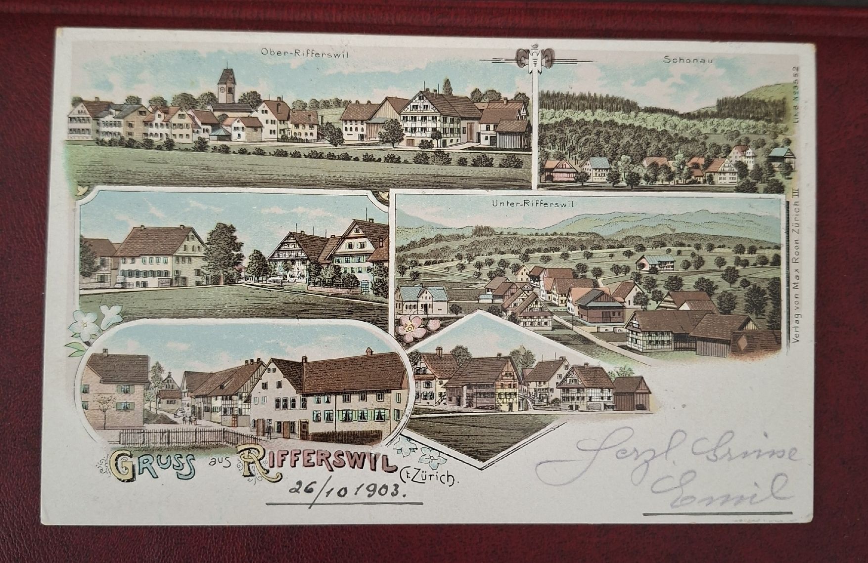 Cartes postales: Gruss aus Rifferswil – D'occasion à Affoltern am Albis par Broki-Albis