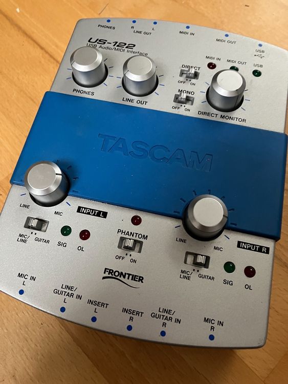 Tascam US122 USB Audio/Midi Interface Kaufen auf Ricardo