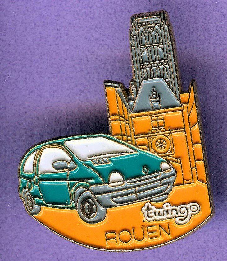 Renault Plaketten & Abzeichen: RENAULT  twingo   ROUEN – Gebraucht aus Winterthur von Sammleroase