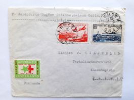FRANCE - ALGERIEN, Brief 1949 SoMa > FINNLAND, ESPERANTO Vig