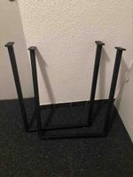 Schwarz Metall Tischbeine