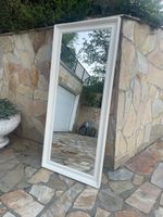 Schöner Ikea Hemnes Wandspiegel weiss 165x75 cm