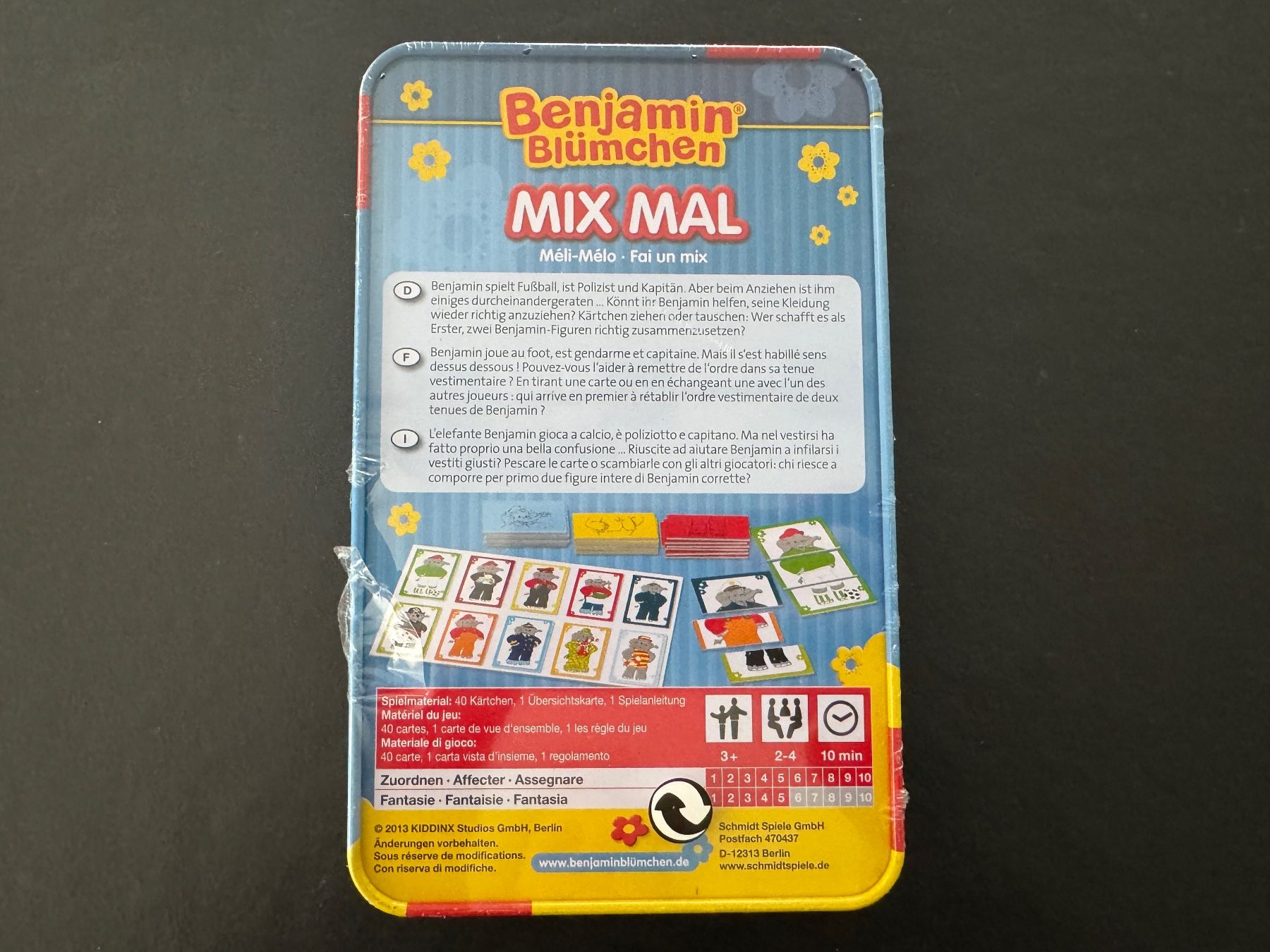 Giochi: Neu** Spiel Benjamin Blümchen Mix Mal – Nuovo e nell'imballaggio originale da Zollikon venduto da Krenapf 2