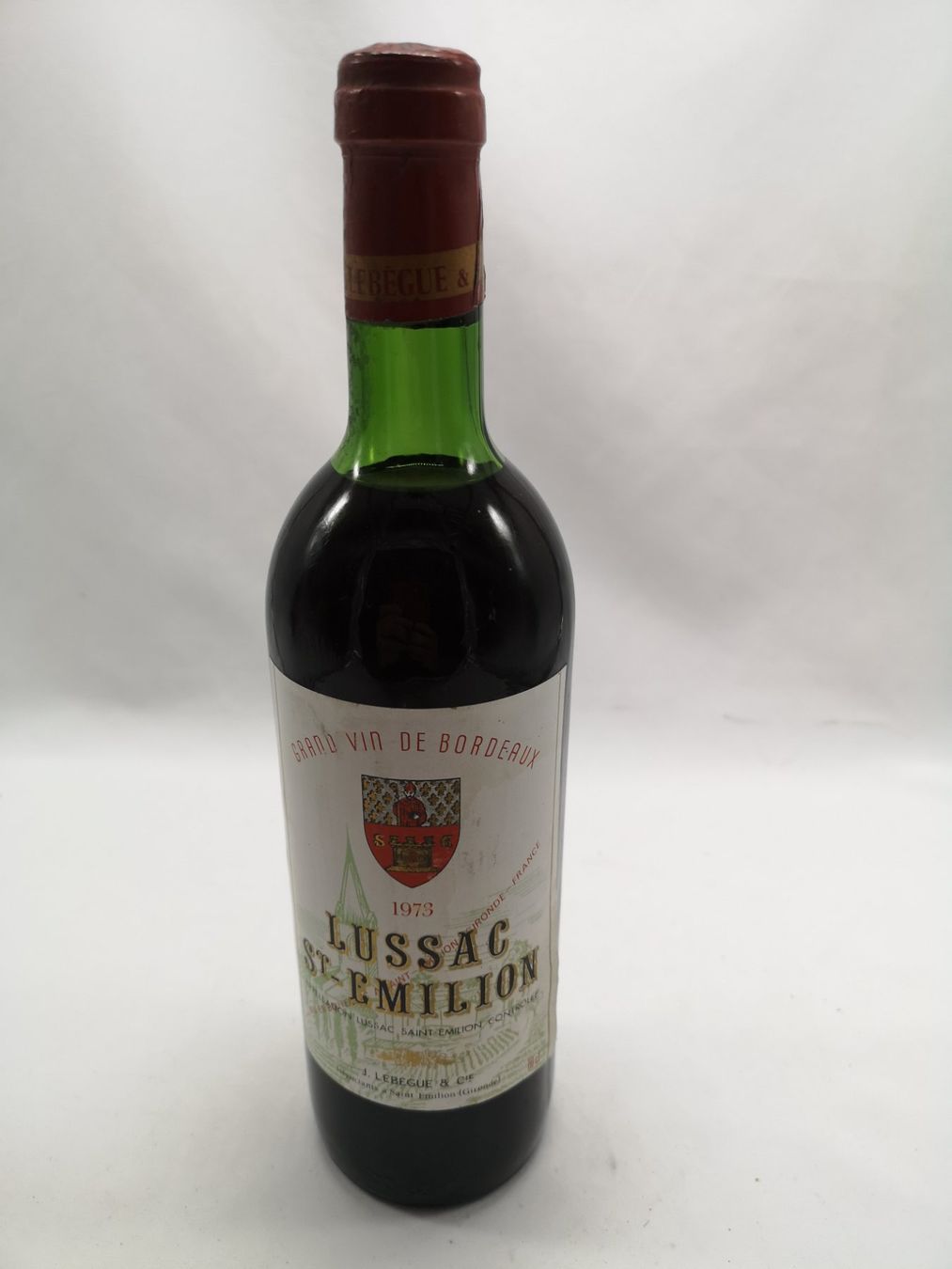 Vino: LUSSAC SAINT-EMILION  & LAFITTE Mengin  **1973 - 1994** – Nuovo e nell'imballaggio originale da Bulle venduto da italicum 5