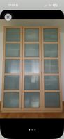IKEA Kleiderschrank Holzoptik mit Glastüren 