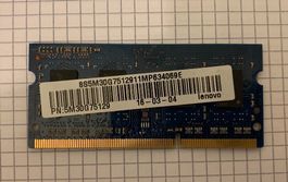 1 x 4GB RAM