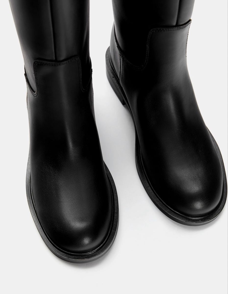Pull&Bear Scarpe da donna: Neu -Pull&Bear Stiefel, Schwarz, Grösse 39 - Winter Must-Hav – Nuovo (secondo la descrizione) da Hagendorn venduto da sky881 2