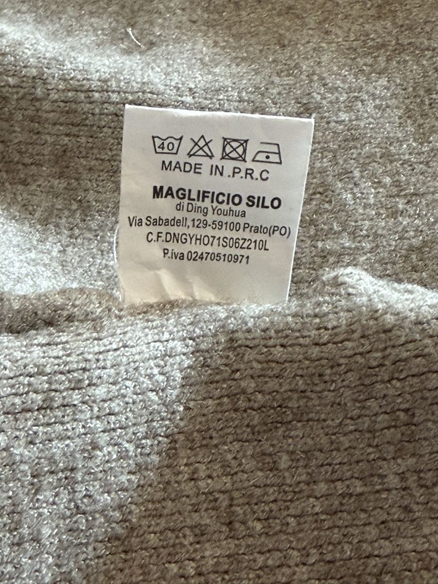 Altro in Moda donna: Strick-Mantel Poncho beige mit Schnalle – Usato da Bonstetten venduto da norisknofun123 5