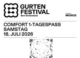 Gurtenfestival Samstag Comfort 