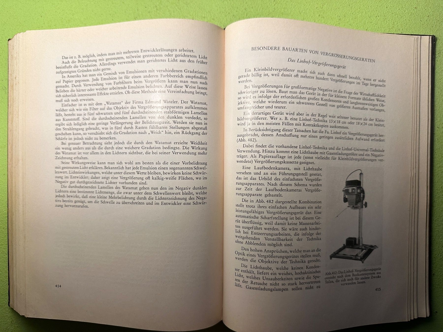 Livres: Richard Grittner: Handbuch der Kamerakunde. – D'occasion à Zürich par allp 8