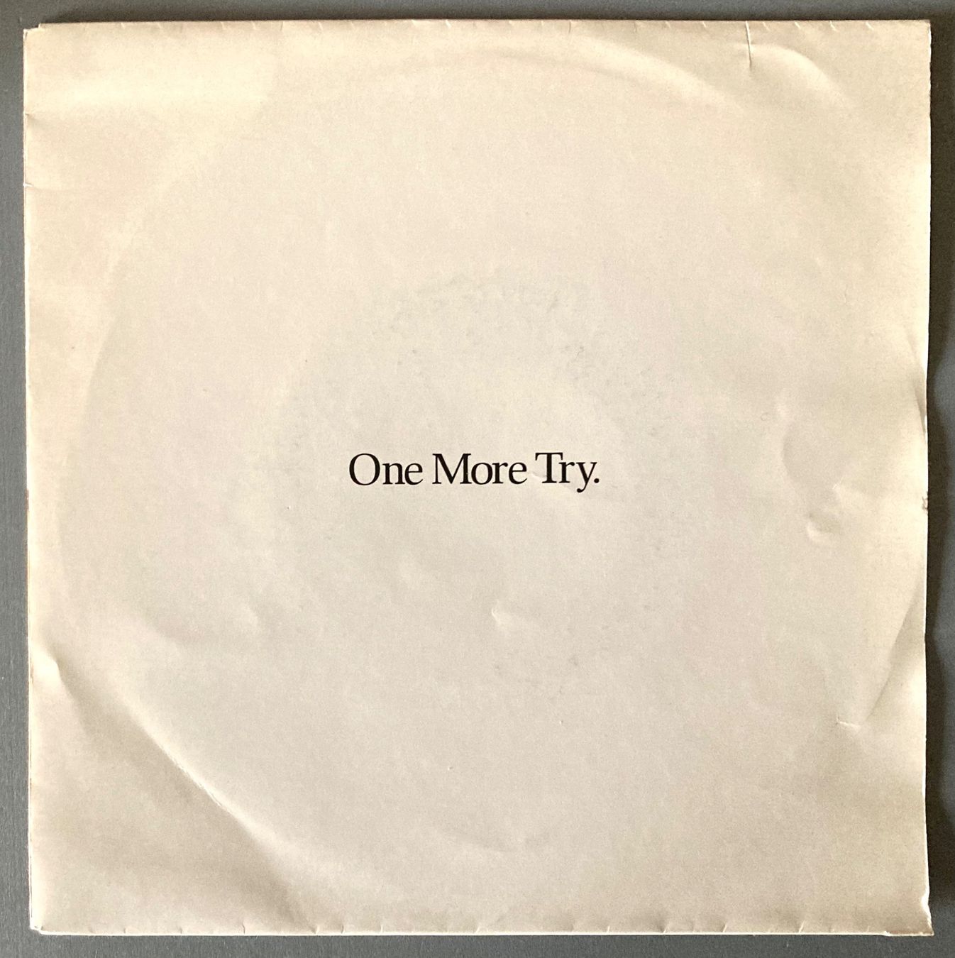 Schallplatten: GEORGE MICHAEL - ONE MORE TRY – Gebraucht aus Poliez-Pittet von Newtown-Records