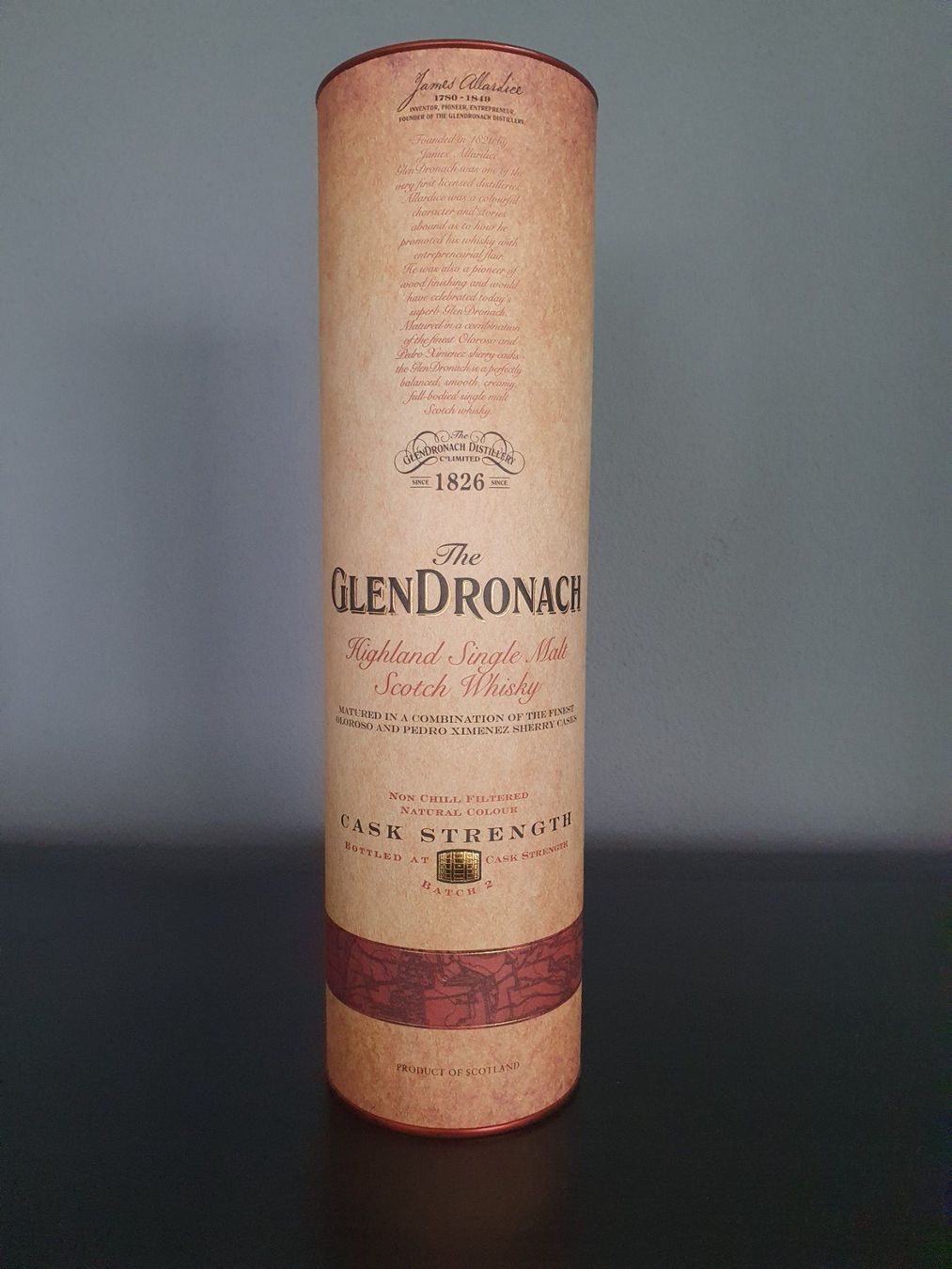 Glendronach Spirituosen: Glendronach Cask Strength Batch 2 Single Malt Scotch Whisky – Neu und originalverpackt aus Döttingen von tho_dq6x 2