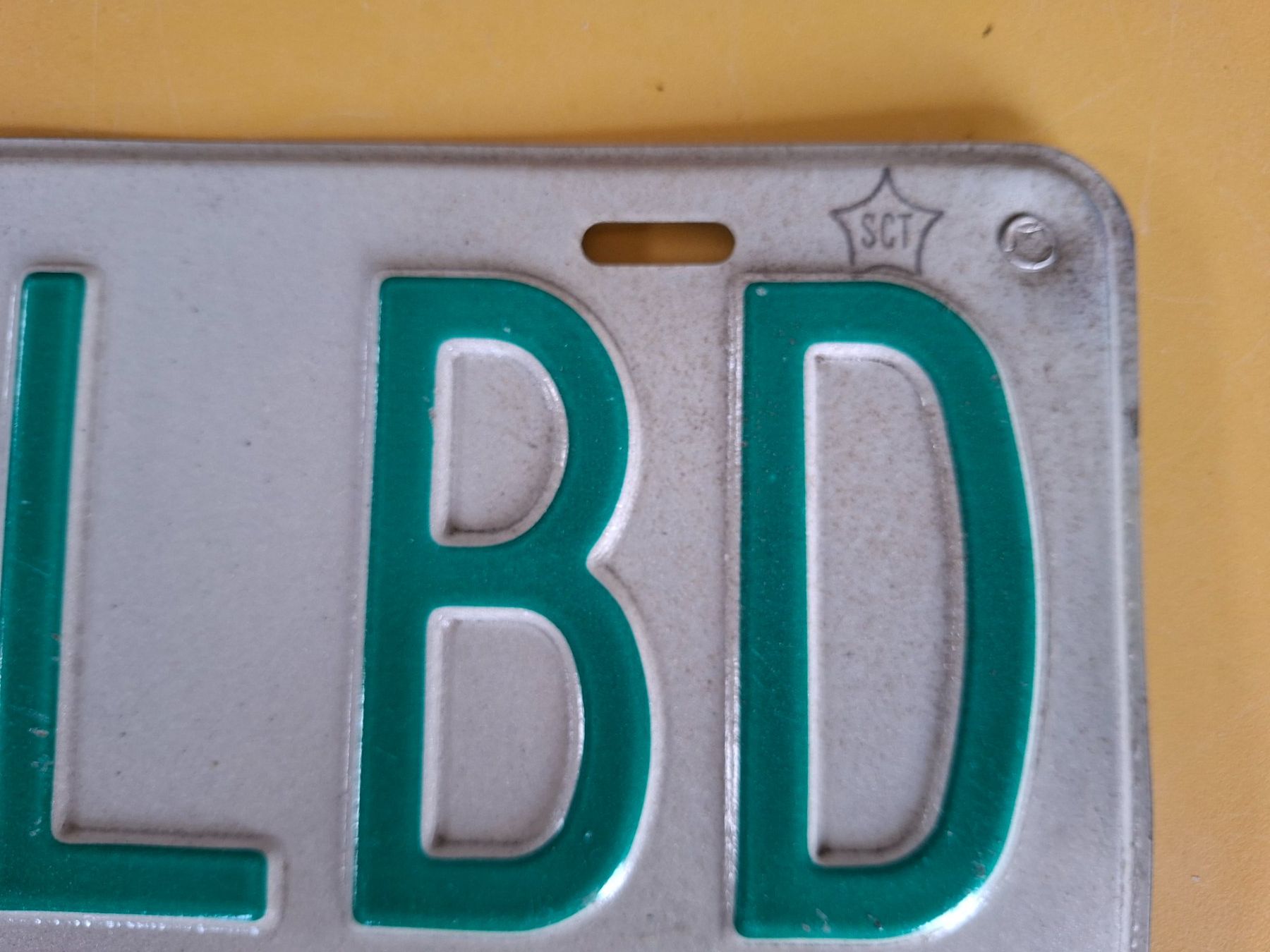 Ecriteaux: Nummernschild 496LBD DF MEX – D'occasion à Ehrendingen par CHMEX 1