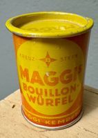 Kleine alte Blechdose Kaufladen Maggi Bouillon-Würfel