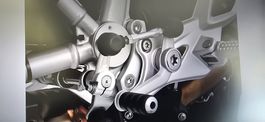 BMW R nine T Fussrastentieferlegung Wunderlich