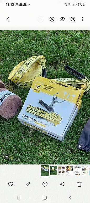 Slackline: Slackline Set Classic – D'occasion à Urdorf par pia_8hgg