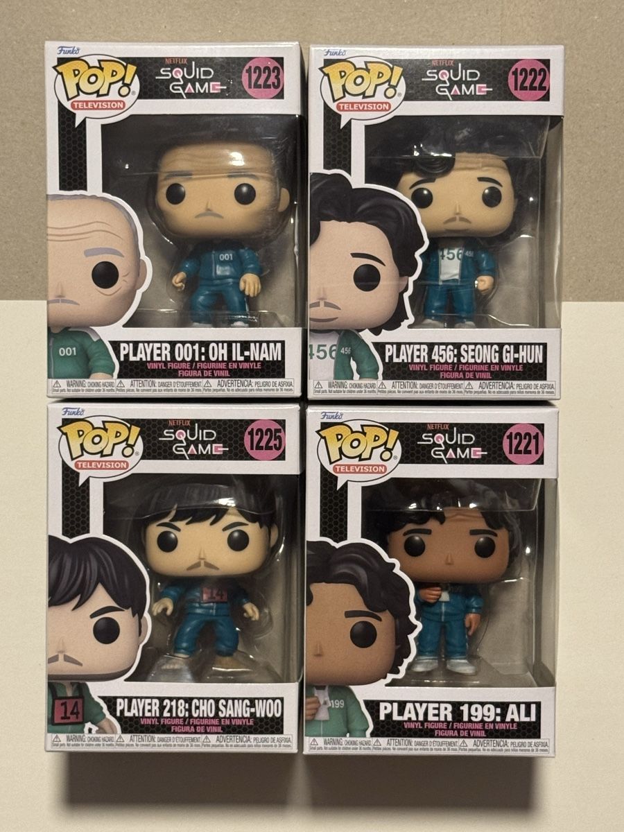 Funko Statuette: Squid Game Funko Pop! Set 8 Stück – Nuovo (secondo la descrizione) da Winterthur venduto da Kev_Scha14 2
