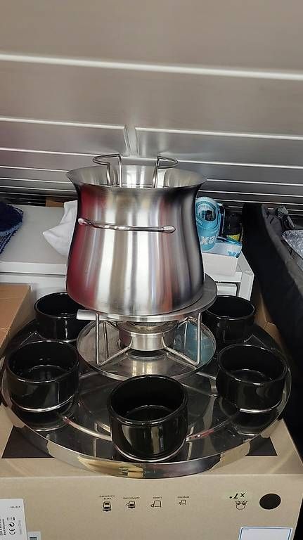 Elettrodomestici da cucina: Fondueset mit Schalen – Nuovo e nell'imballaggio originale da Sarnen venduto da monfur