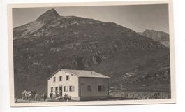 OBERALP-PASSHÖHE Landwirtschaft - Gespann mit Heuwagen