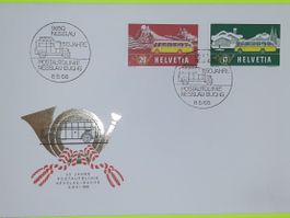 FDC Schweiz 1968 – 50 Jahre Postautolinie Nesslau–Buchs