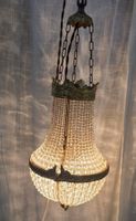 Lampe, grosser Kristall-Korblüster Kronleuchter