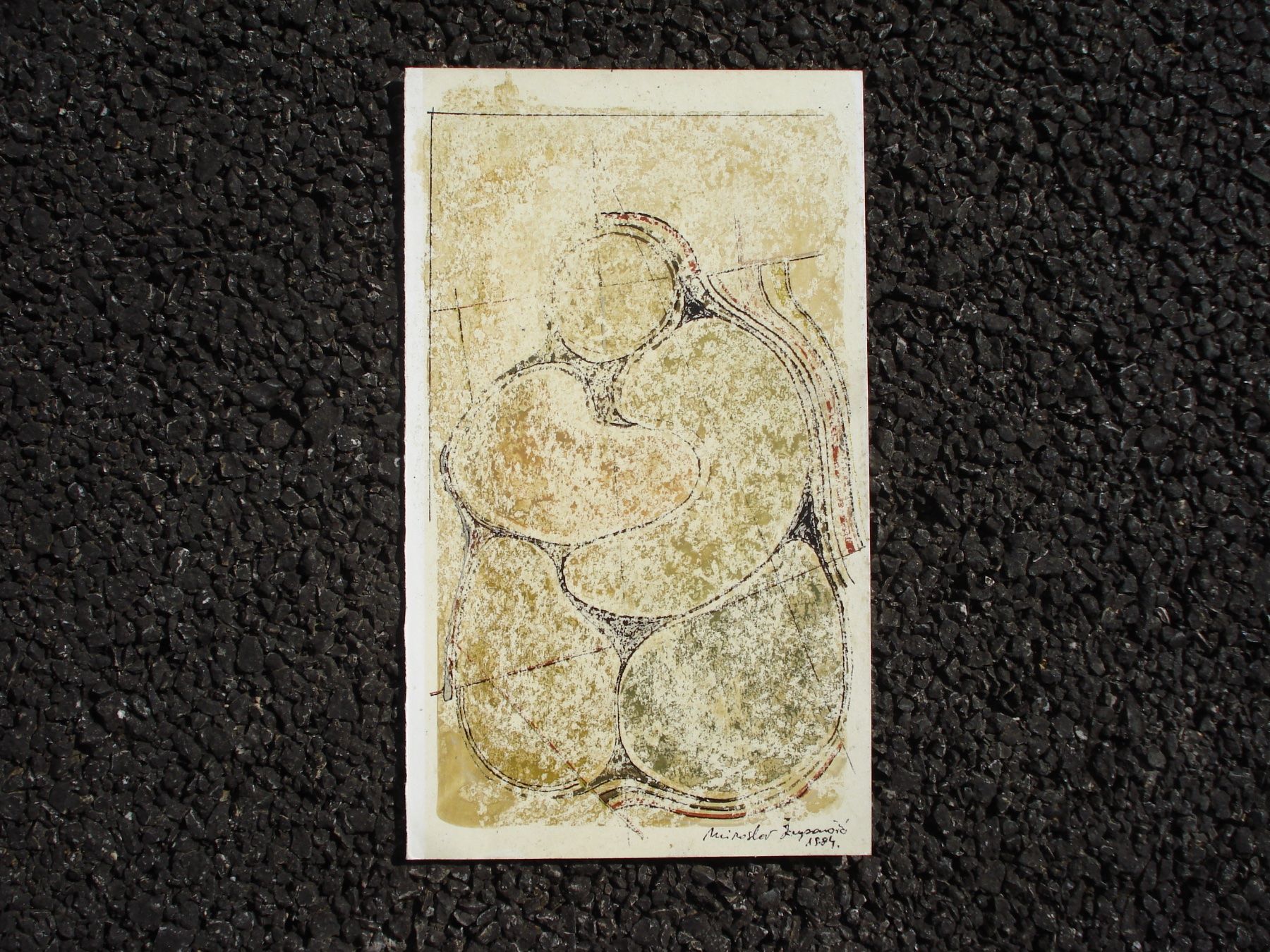 Gemälde: Miroslav Zupancic geb. 1949 – Gebraucht aus Basel von art.basel 4