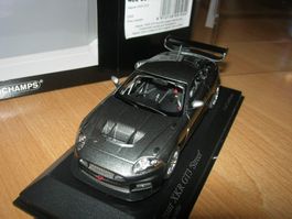 Jaguar XKR GT3 'Street' 2008 gray * Minichamps 1:43
