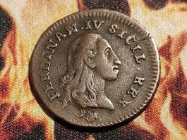 TORNESE 1790, Italien, Napoli, Vz., selten