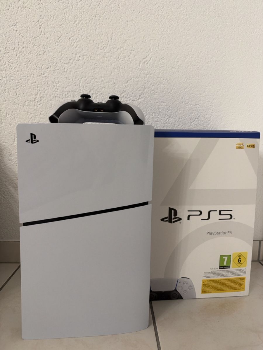 Sony Konsolen: Sony PlayStation 5 Disk Version mit Controller – Neu (gemäss Beschreibung) aus Recherswil von Aki_05