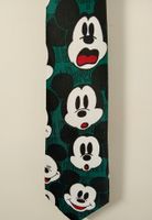 Vintage Mickey Mouse Krawatte - BG Import - Grün Rar Top!
