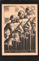 Einheitskarte Nr. 3 , GZ. BR. 7 AKTIVDIENST 1939