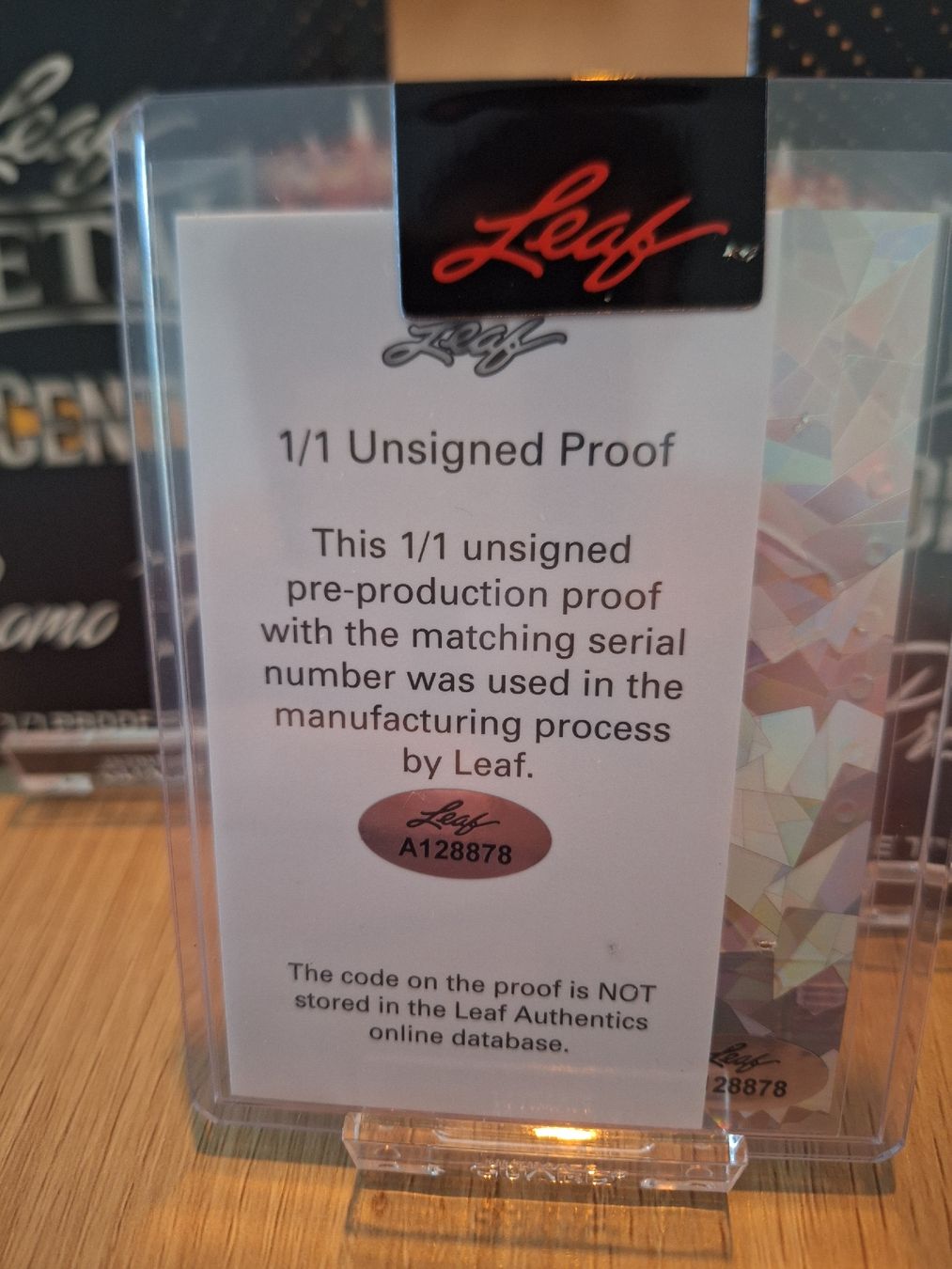 Sammelbilder & Trading cards: Leaf Pop Century 2023 Chevy Chase 1/1 Proof – Neu (gemäss Beschreibung) aus Zürich von Grendi_Cards 1