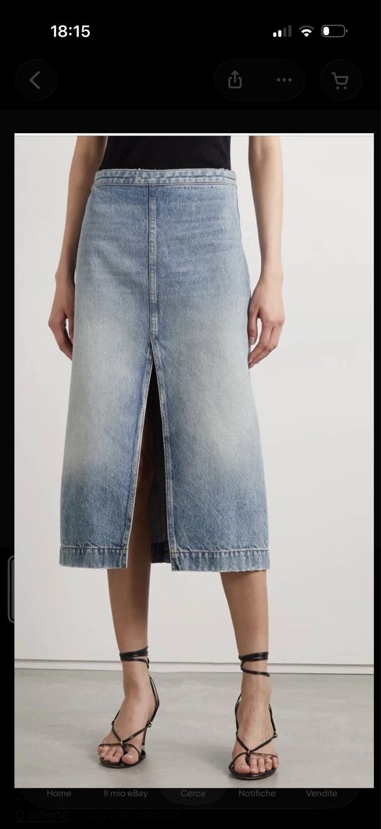 Gonne: Khaite jeans skirt – Usato da Nyon venduto da Ninuscka