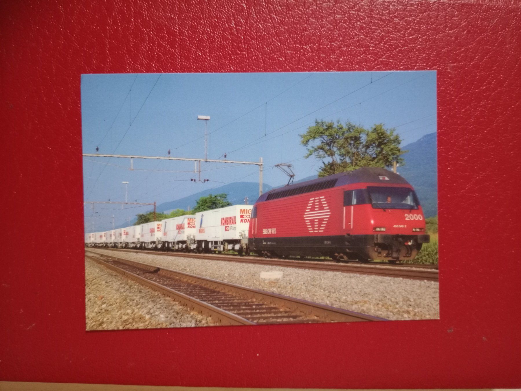 Cartoline postali: AK Bahn SBB Re 460 Kombi Rail – Usato da Küttigen venduto da Melisch1000