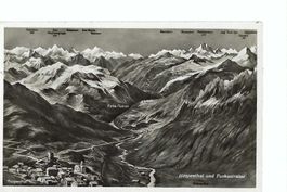 Hospental Furkastrasse, Alpenpanorama