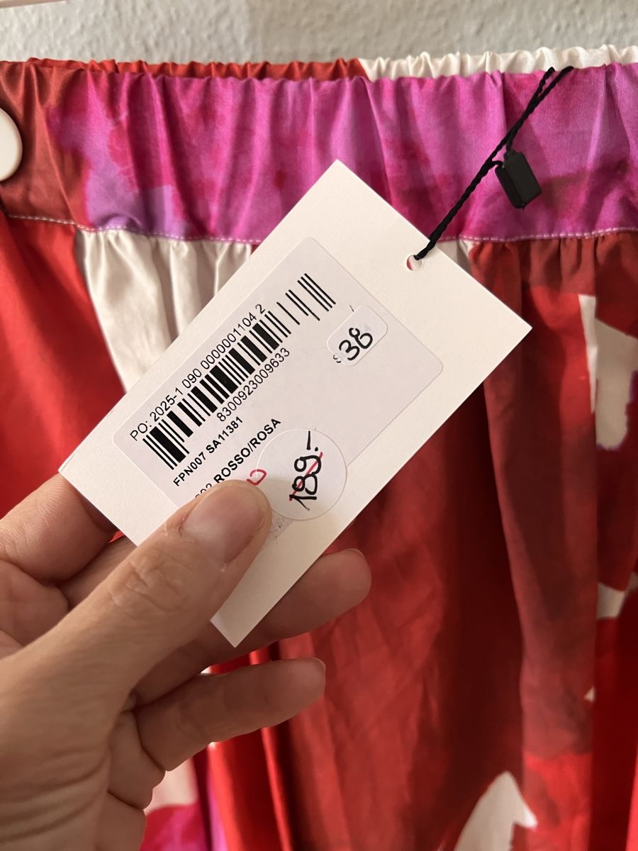 Röcke: Jupe Lady Cotton, Neu, Gr. 38, rot weiss  – Gebraucht aus Solothurn von Brini06 1