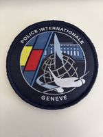 Prototype écusson rare Police Internationale Genève