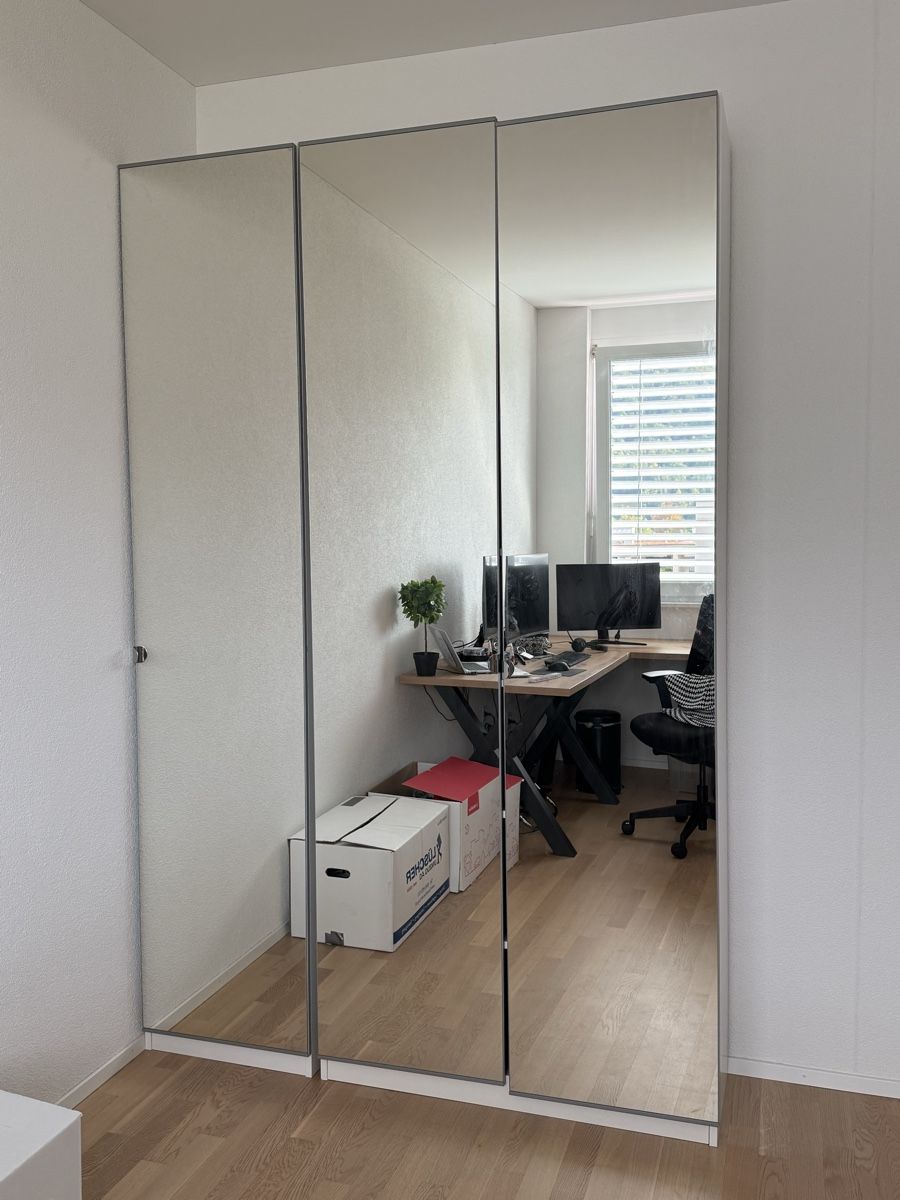 Ikea Schränke: IKEA PAX-Schrank mit Spiegeltüren – Defekt aus Rothrist von antonia1605