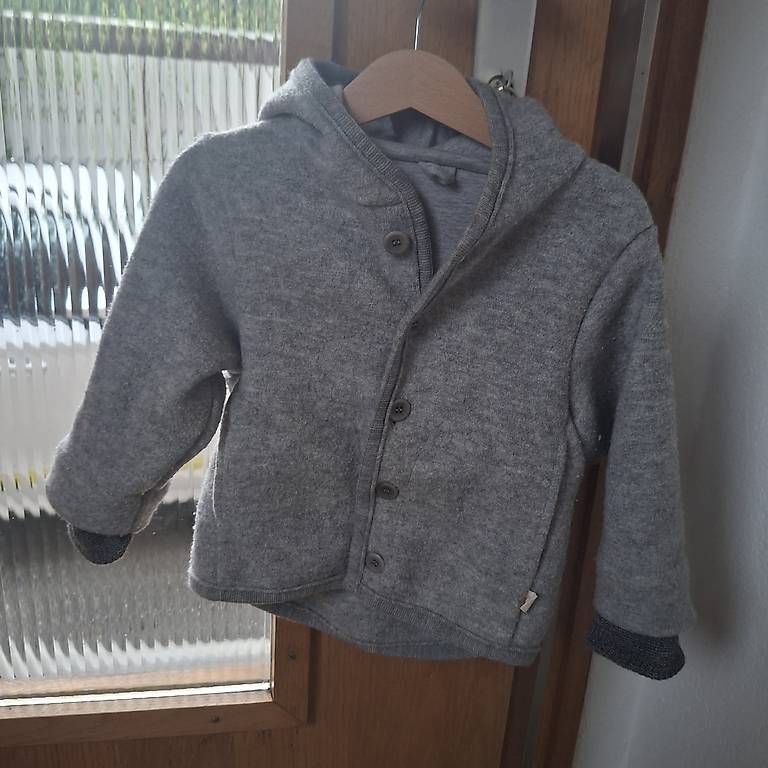 Vestes & Manteaux: Wollwalk Jacke Disana 86/92 – D'occasion à Rütschelen par tam_5zbp