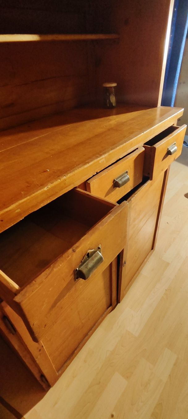 Credenze: Antikes Küchenbuffet Holz massiv – Usato da Bülach venduto da mybo98 3