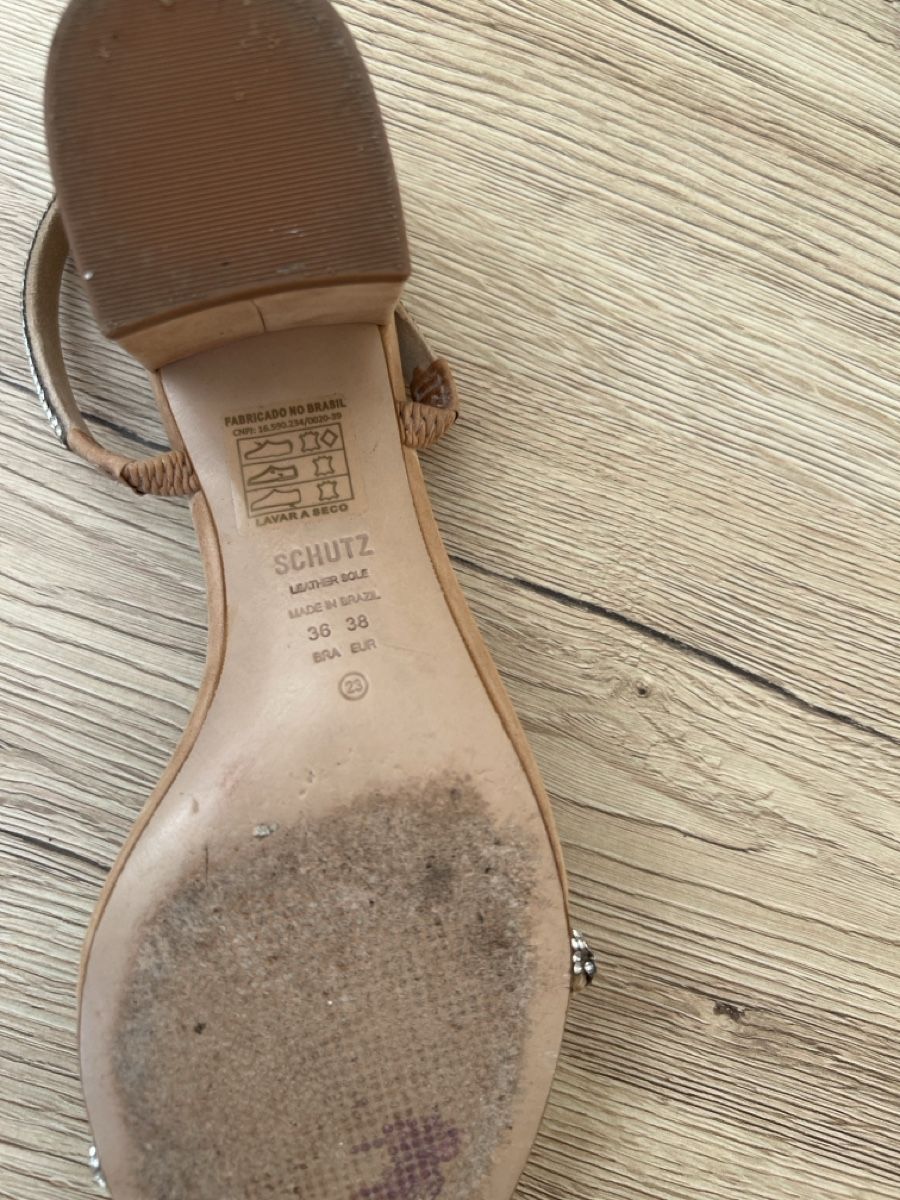 Scarpe da donna: Sandales Schutz taille 38 avec strass! – Usato da La Chaux-de-Fonds venduto da GabrielaKlein 2