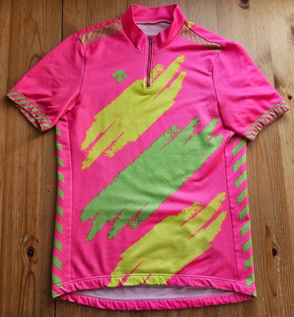 Radtrikot Descente Gr. M Velo Radsport Trikot vintage