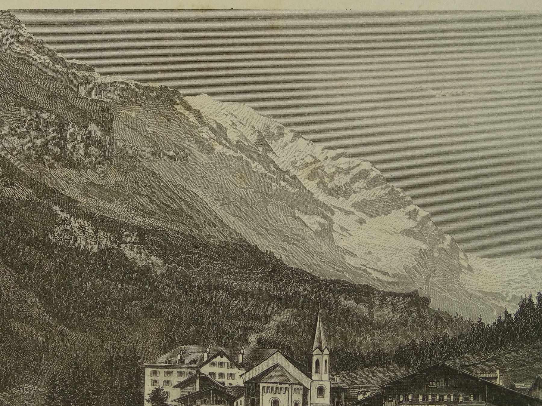 Incisioni: LEUK, STAHLSTICH UM 1870 – Usato da Grüningen venduto da Kartensammler 4