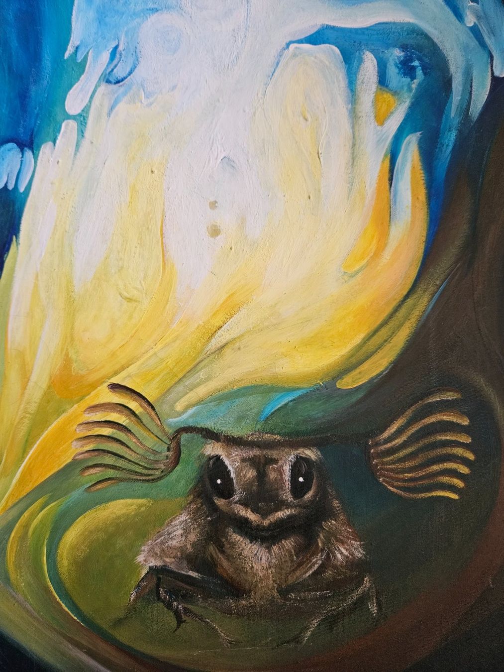 Gemälde: Bild Acrylmalerei Maikäfer – Neu (gemäss Beschreibung) aus Anwil von tamoos 2