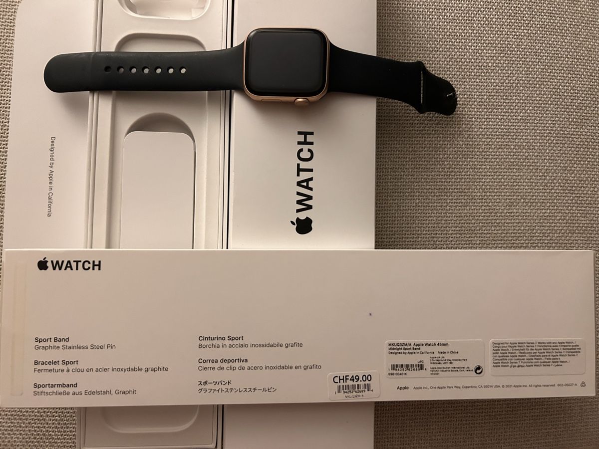 Apple Smartwatch: Apple Watch SE GPS, 44mm – Gebraucht aus Basel von MyAn 4