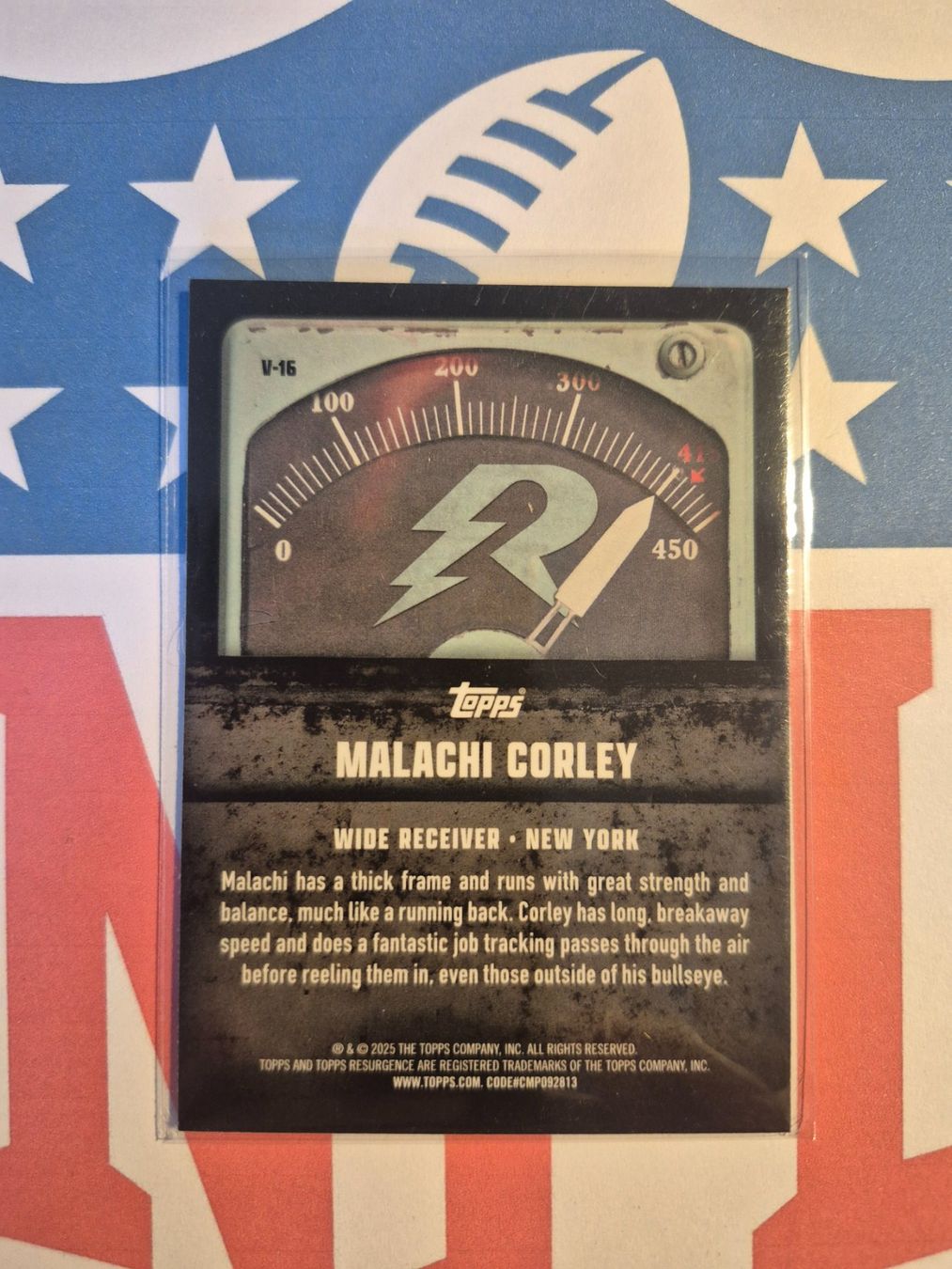 NFL Carte collezionabili: NFL Malachi Corley New York Jets – Usato da Treiten venduto da Sauber73 1