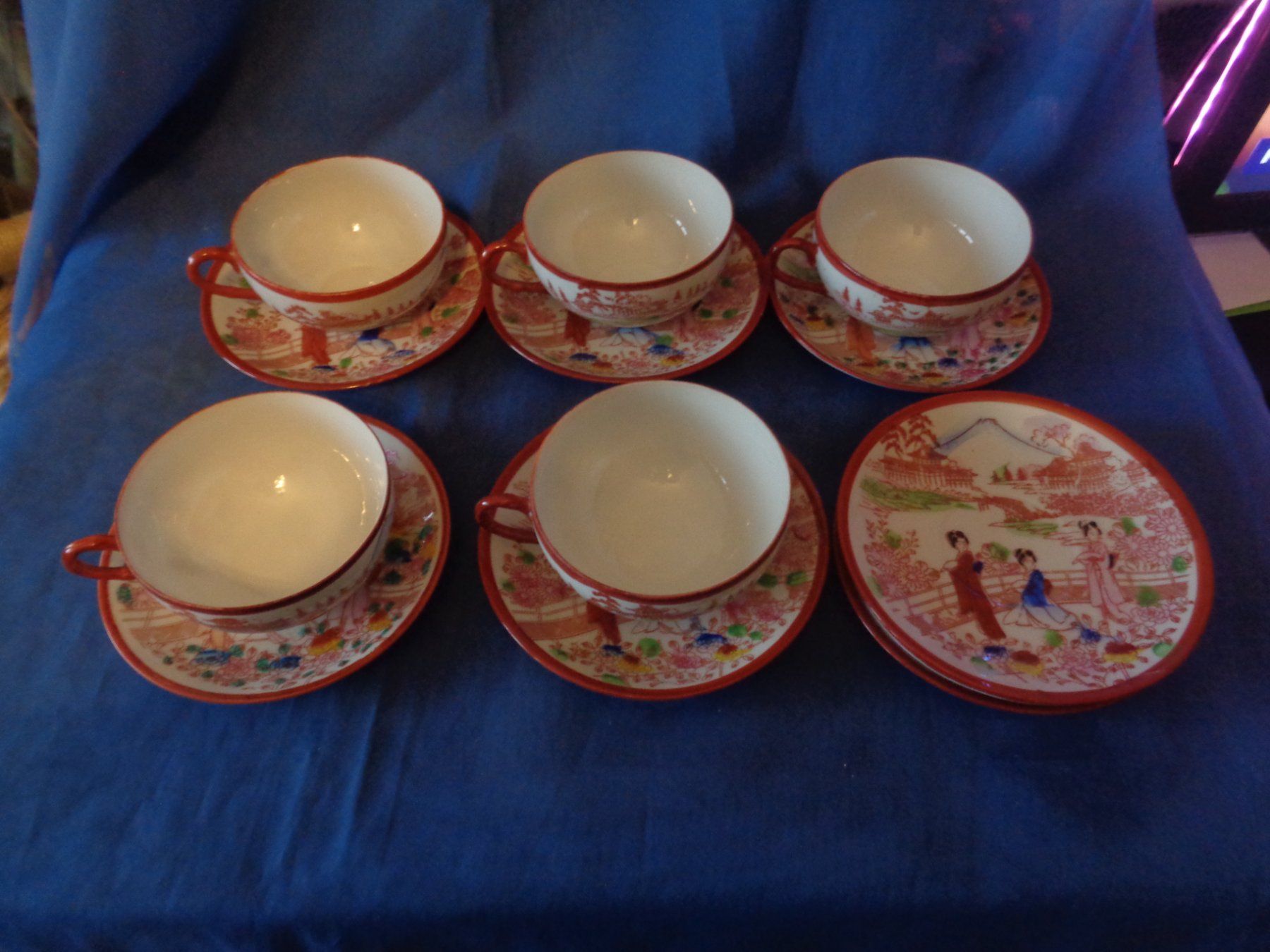 Geschirrsets: JAPANISCHES TEESERVICE 28 PC. – Gebraucht aus Lausanne von kiliman73 6