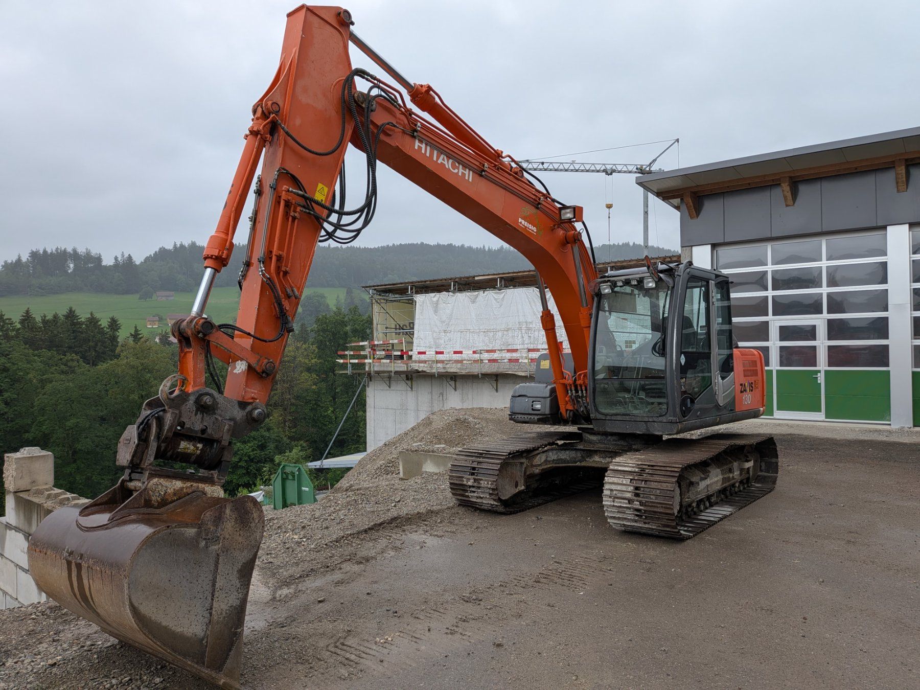 Hitachi Bagger: Hitachi ZX 130-3 – Gebraucht aus schachen von mikep01